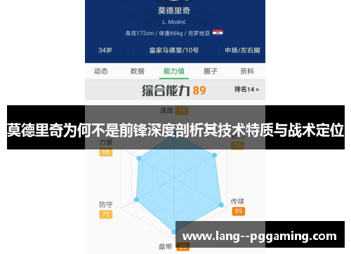 莫德里奇为何不是前锋深度剖析其技术特质与战术定位