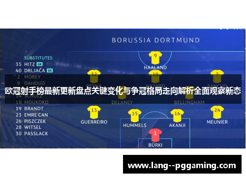 欧冠射手榜最新更新盘点关键变化与争冠格局走向解析全面观察新态 欧冠射手榜最新更新盘点关键变化与争冠格局走向解析全面观察新态