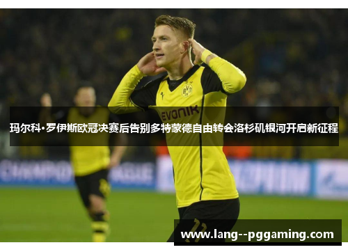 玛尔科·罗伊斯欧冠决赛后告别多特蒙德自由转会洛杉矶银河开启新征程 玛尔科·罗伊斯欧冠决赛后告别多特蒙德自由转会洛杉矶银河开启新征程